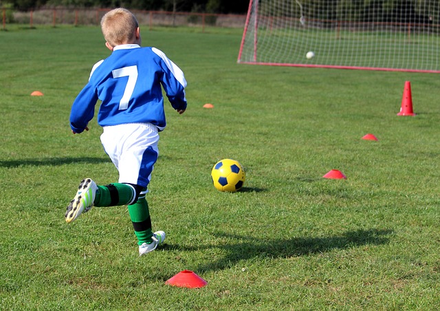 trénink fotbalisty